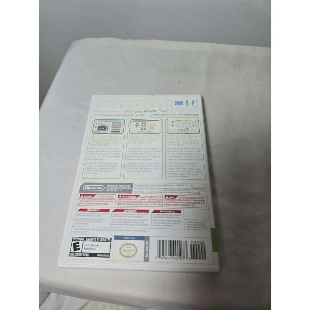 Nintendo Wii Fit Game CIB with Manual for‎ Nintendo Wii Console RVL-RFNE-USA